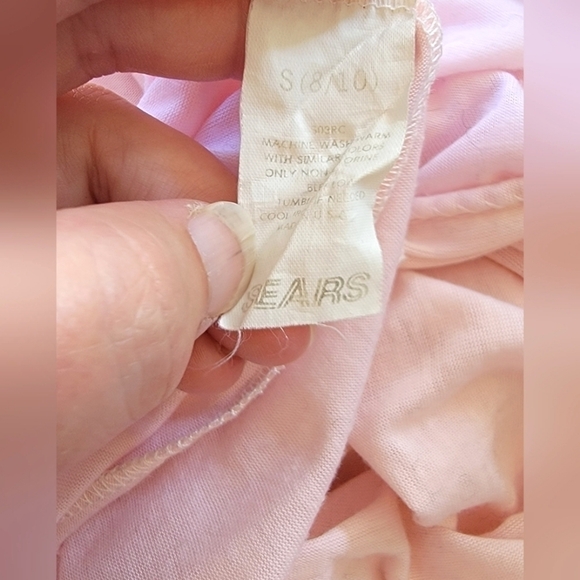 Vintage Sears Carriage Court nightgown, size 8/10 - Picture 3 of 3